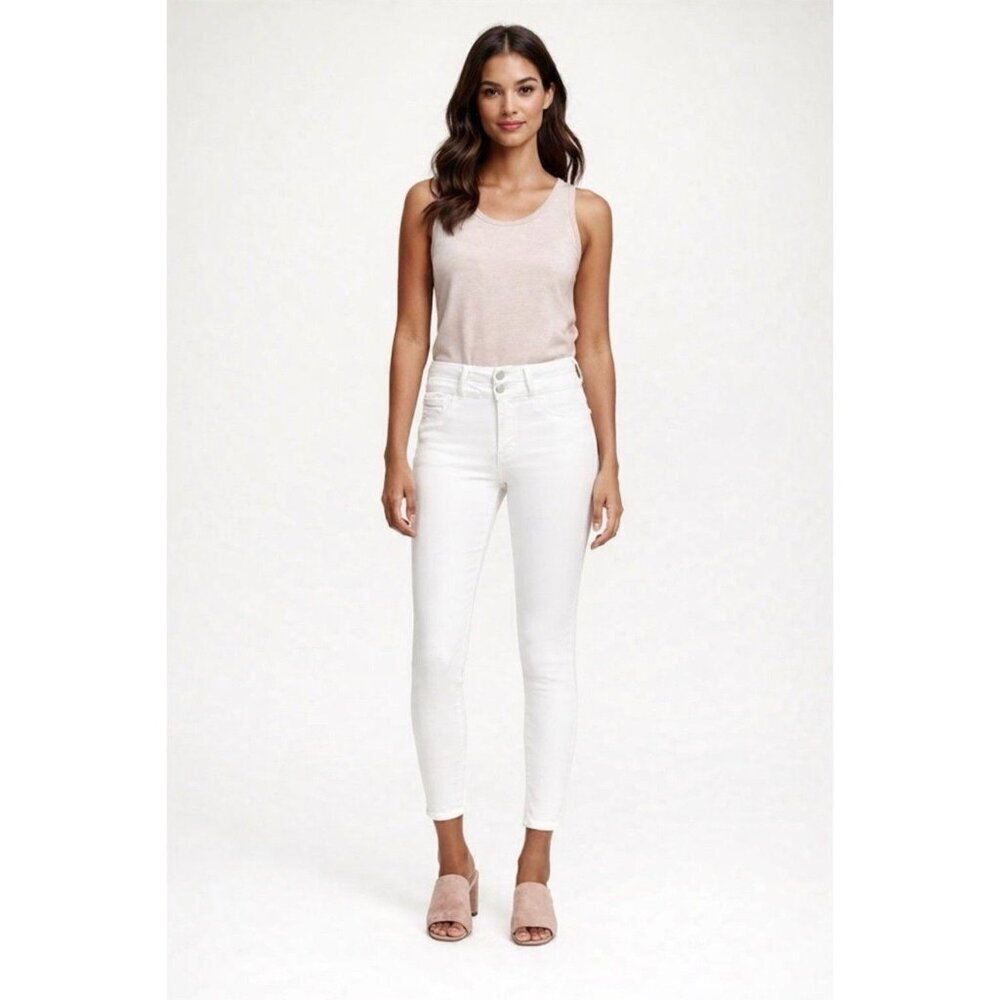 L'AGENCE Peyton White High Rise Jeans Size 25